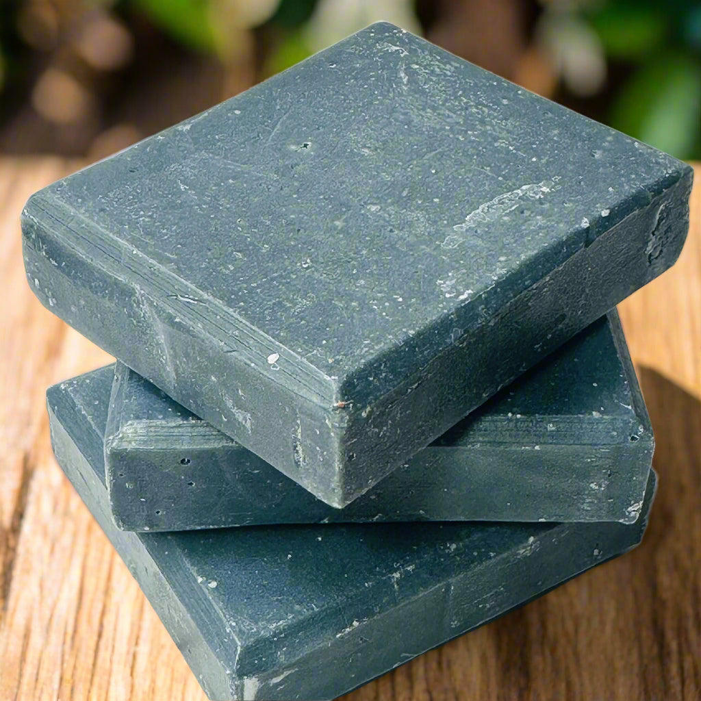 Acne Detox Soap – Fragrance-Free Charcoal & Tea Tree Cleanser