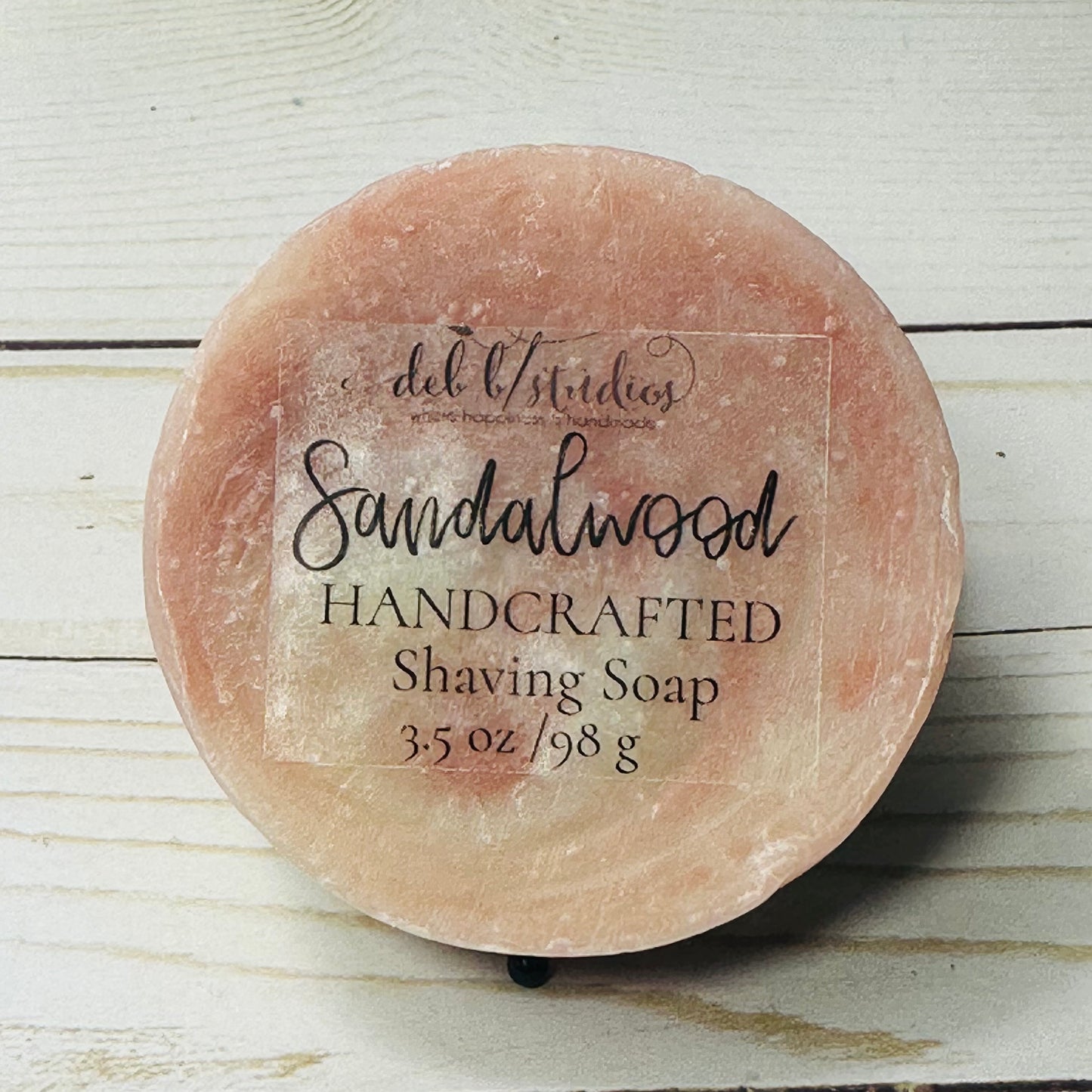 Natural Shaving Soap with Sandalwood – Smooth, Gentle, Classic Grooming