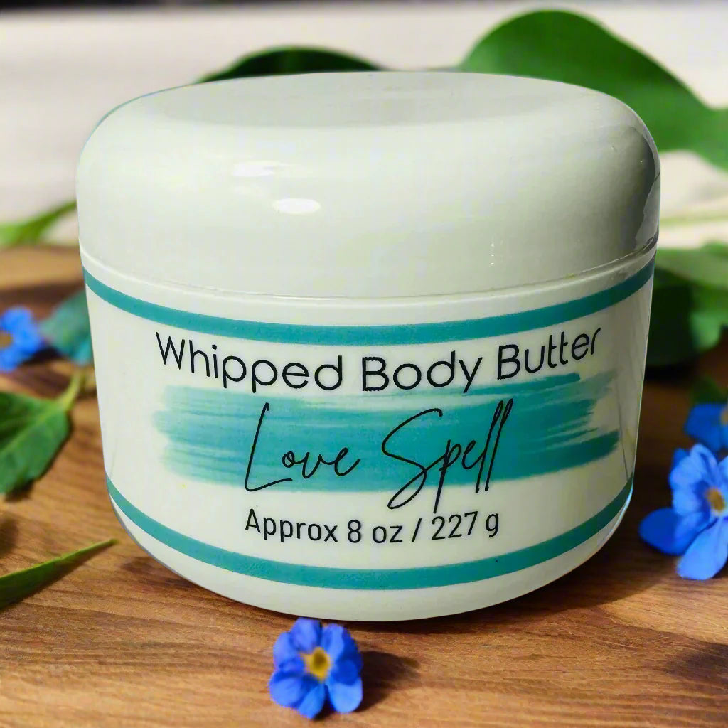 Love Spell Whipped Body Butter – Sweet, Soft, and Spellbinding