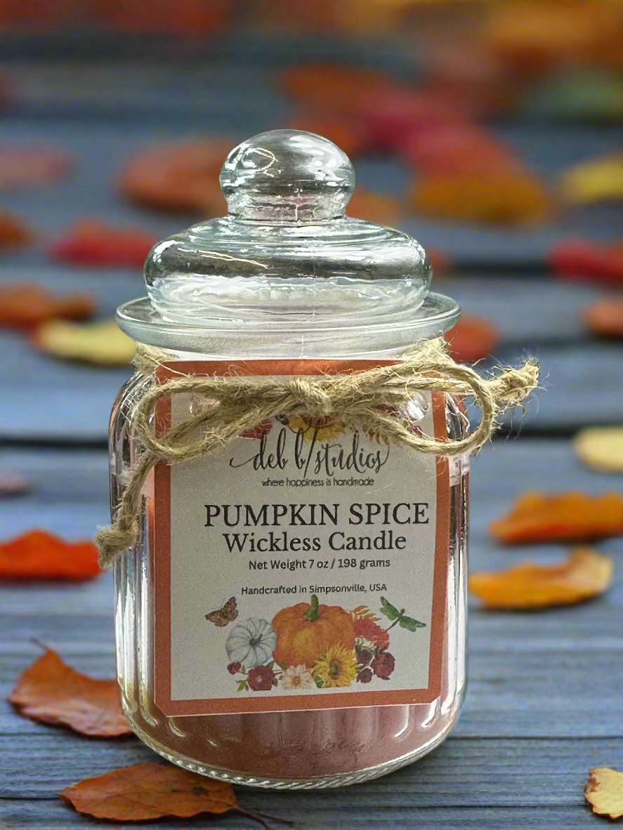 Wickless Candle - Pumpkin Spice