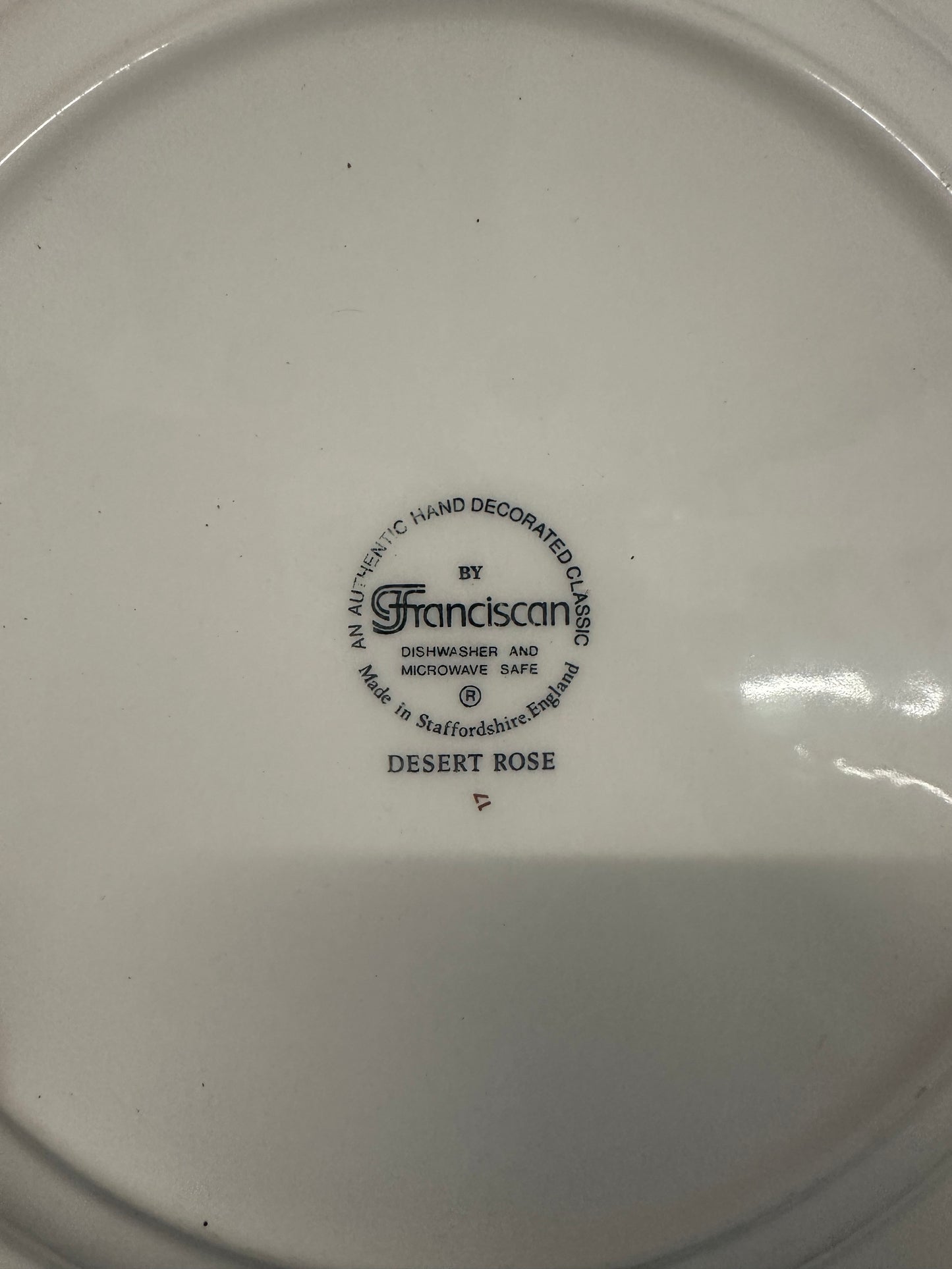 Desert Rose Plates