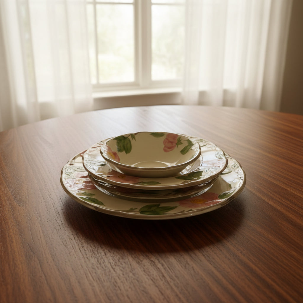 Desert Rose Plates