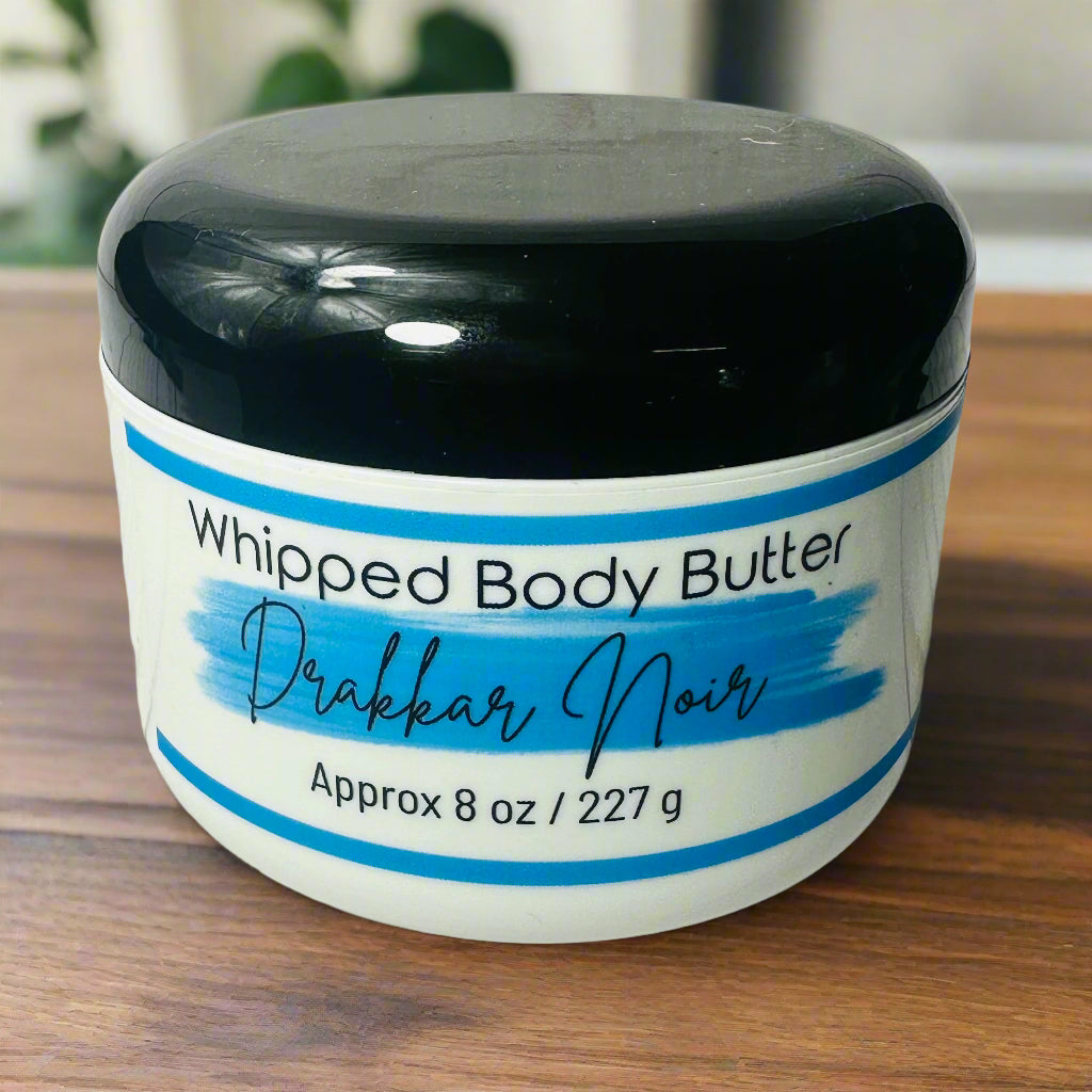 Black Tie Whipped Body Butter – Masculine, Spicy, and Clean