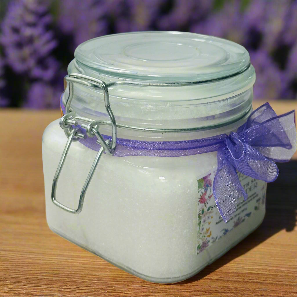 Lavender Bath Salts – Classic Calm in Every Soak