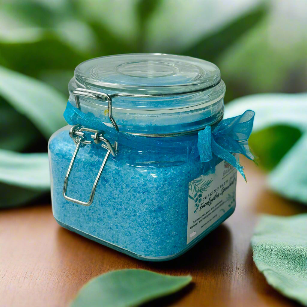 Eucalyptus Spearmint Bath Salts – Refresh & Recharge