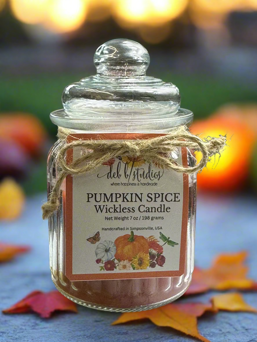 Wickless Candle - Pumpkin Spice