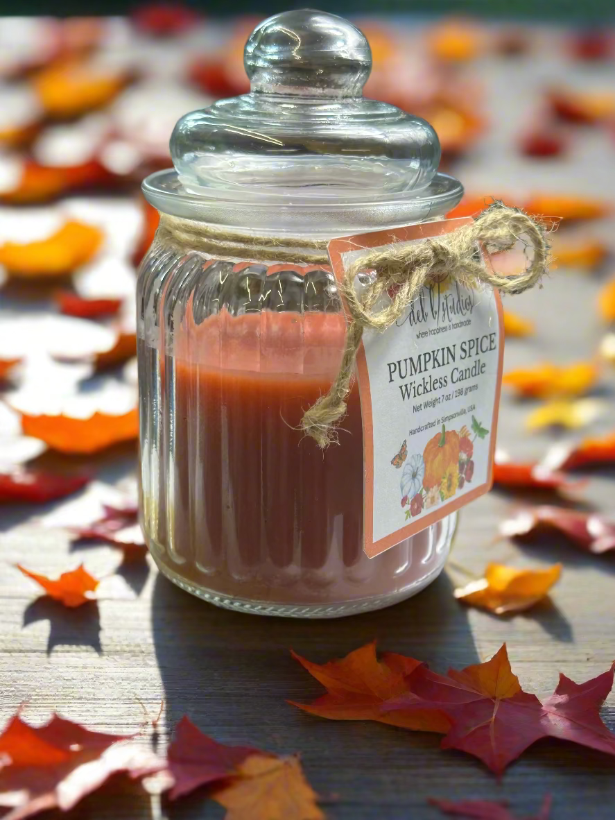 Wickless Candle - Pumpkin Spice