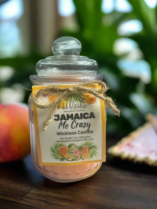 Wickless Candle - Jamaica Me Crazy