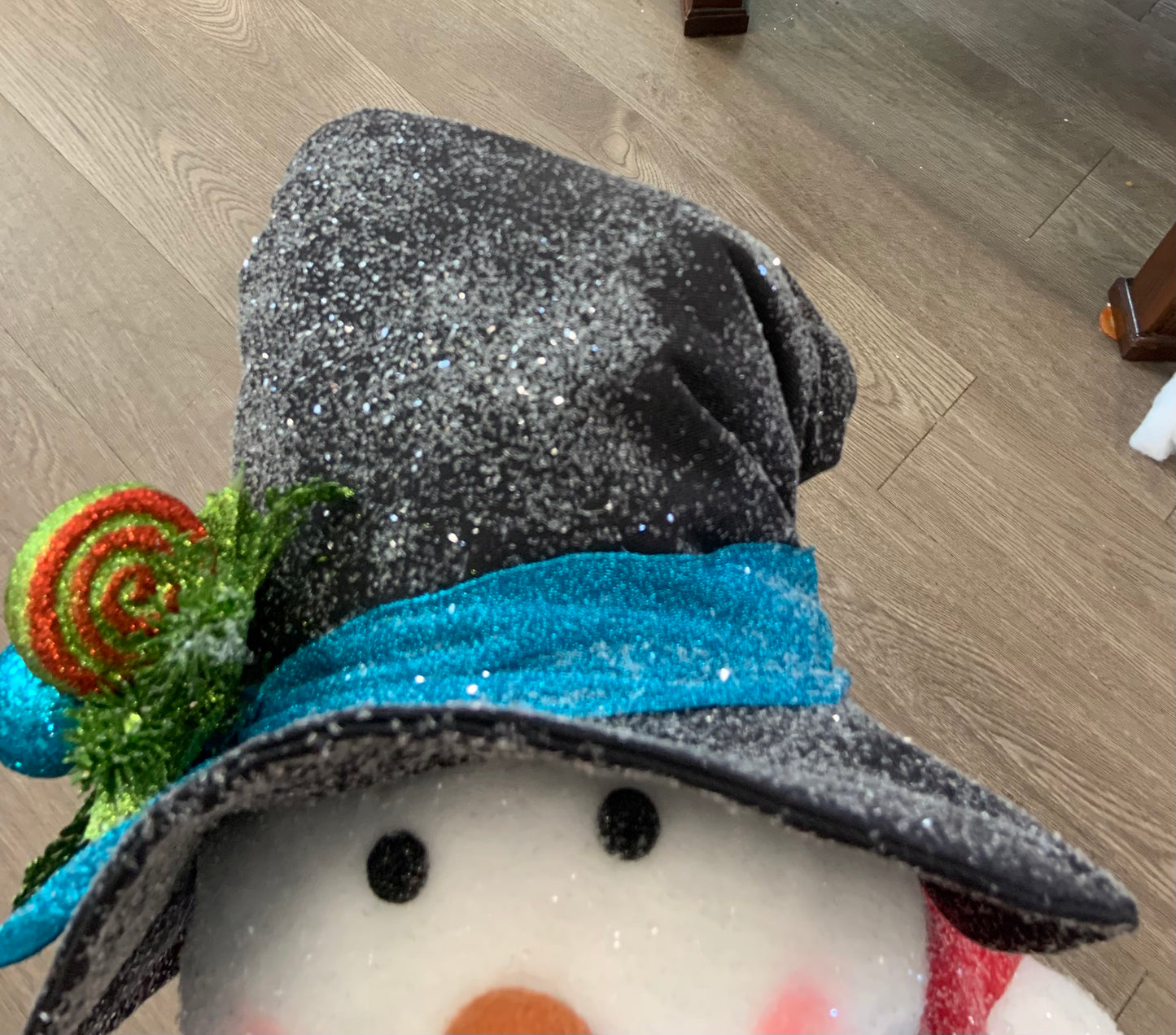 Snowman - Red&Teal - 3 feet